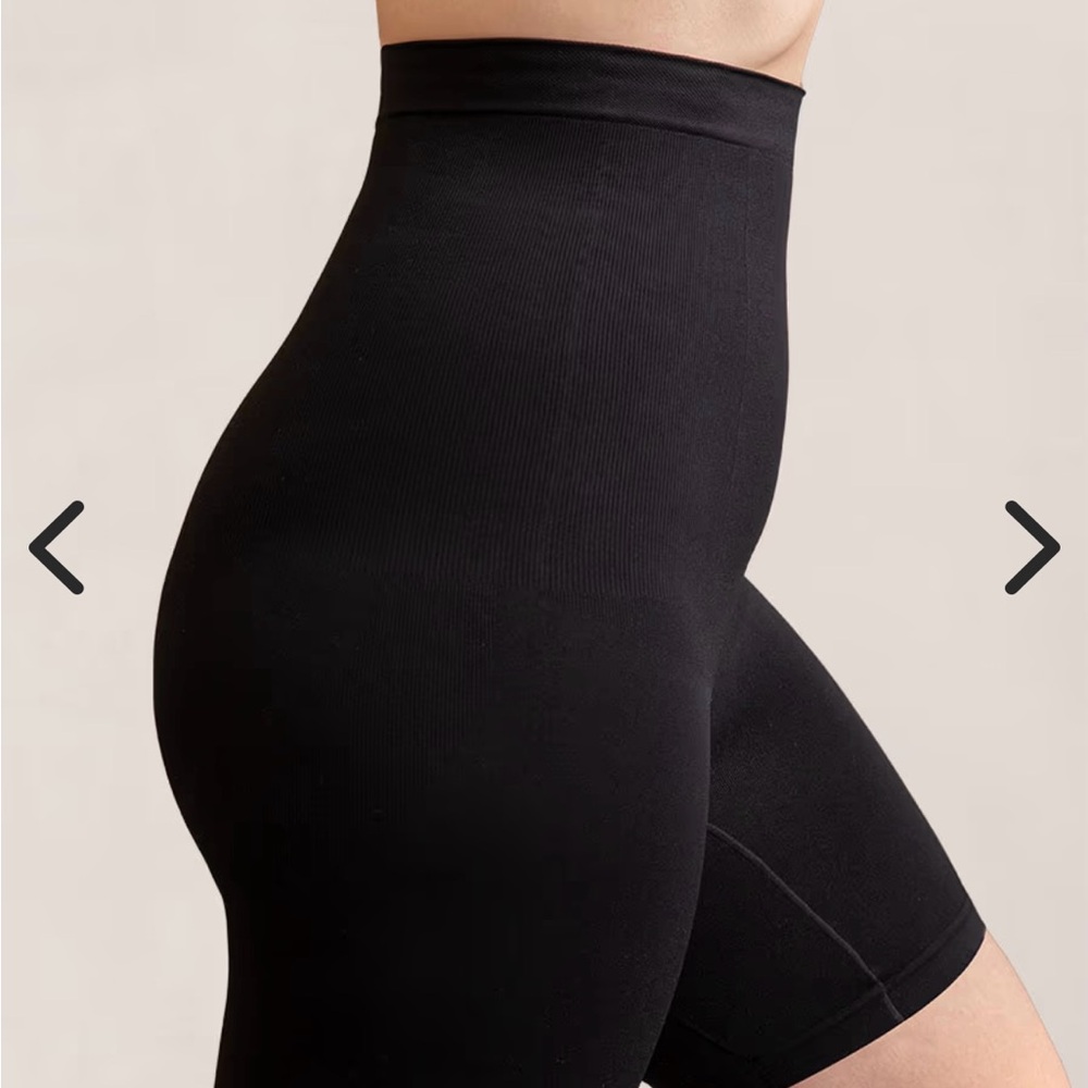 Shapermint All Day Every Day High Waisted Black Shaper Shorts XL/2XL NWT